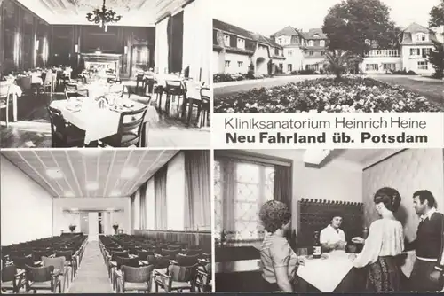 Neu Fahrland, Sanatorium Heinrich Heine, gelaufen
