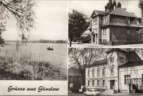 Grüsse aus Glindow, Mehrbild , gelaufen 1977