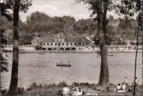 Le barrage du Pental, local d'excursion, couru en 1960