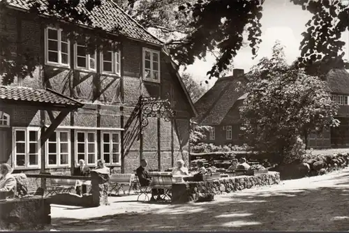 Wilsede, Gasthaus und Heidemuseum, ungelaufen