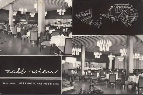 Magdeburg, Cafe Wien, Interhotel, gelaufen 1973