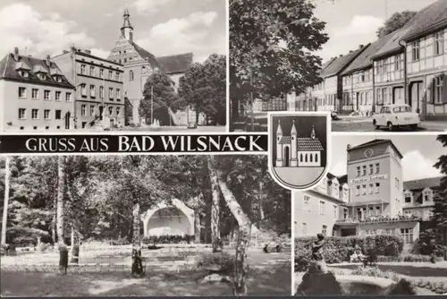 Bad Wilsnack, Mehrbild, gelaufen 1977