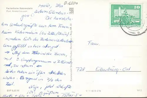 Andenhausen, Ferienheim Katzenstein, gelaufen