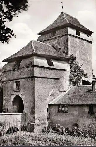 Nördlingen, Bergertor, gelaufen 1974