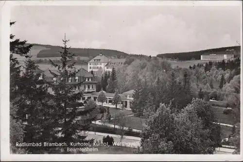 Bad Brambach, hôtel de cure, source de paris, maison de fonctionnaires, non-fuite