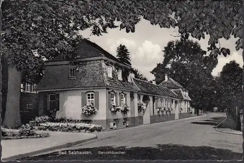 Bad Salzhausen, Barockhäuschen, gelaufen 1959