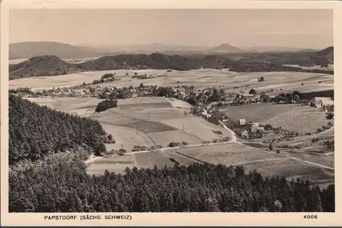 Papedorf, photo aérienne, marque aérienne.