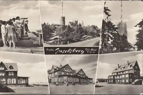 Großer Inselsberg, Mehrbild, gelaufen 1964