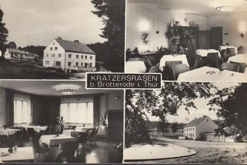 Bad Liebenstein, Krätzersrasen, Waldgaststätte, gelaufen 1971