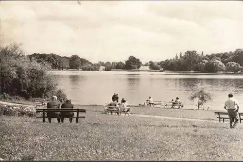 Flecken Zechlin, Schwarzer See, gelaufen 1977