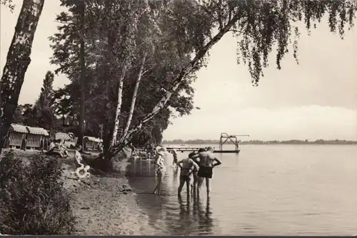 Klausdorf, Strandbad am Mellensee, gelaufen 1967