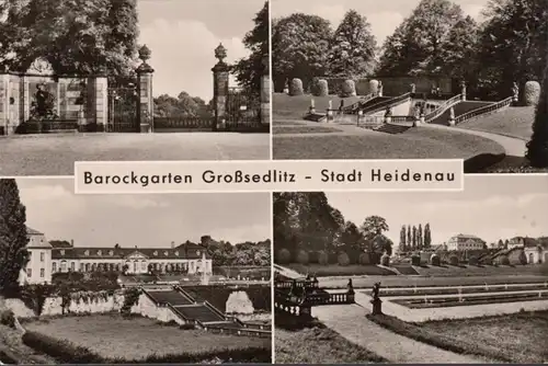 Heidenau, Grosse Sedlitz, Jardin baroque, Multi-image, incurvée