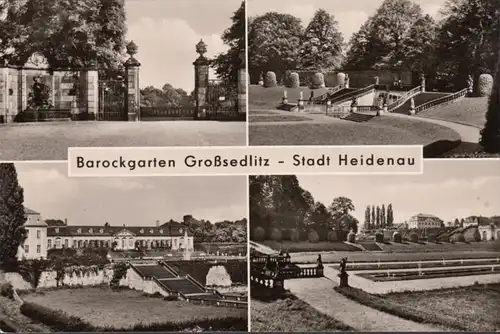 Heidenau, Großsedlitz, Barockgarten, Mehrbild, ungelaufen