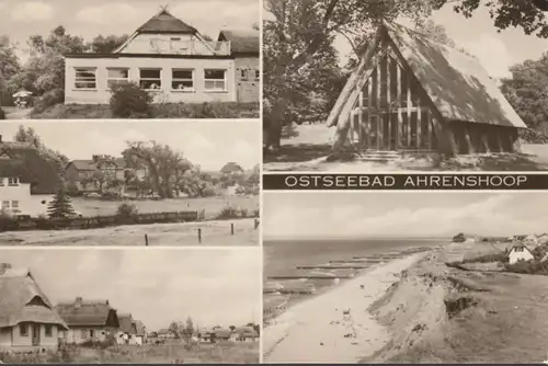 Ahrenshoop, Mehrbild, gelaufen 1969
