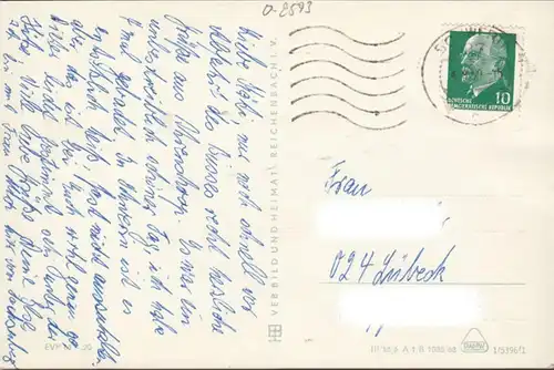Ahrenshoop, Mehrbild, gelaufen 1969