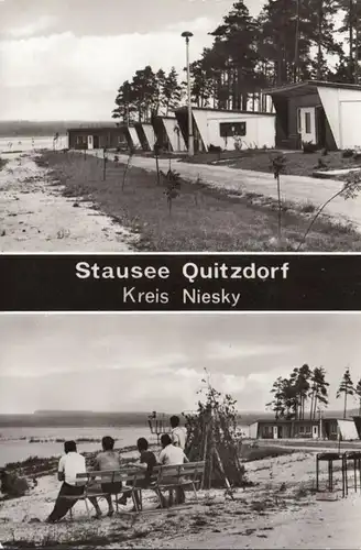 Quitzdorf, barrages, plage, bungalows en ville, incurable