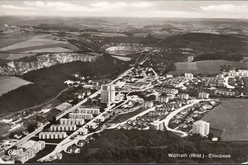 Wülfrath, Ellenbeek, photo aérienne, couru en 1975