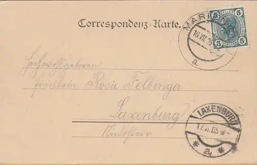 Marienbad Kursaal et Neubaden, couru 1905