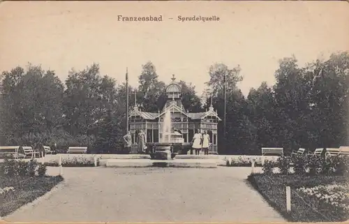 Franzensbad Sprudelsource, incurvée