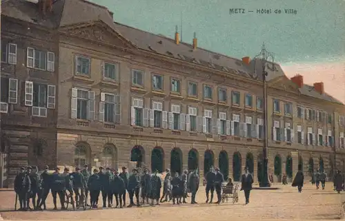 Metz, Hotel de Ville, non circulé
