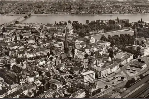 Bonn, Bundeshauptstadt, Fliegeraufnahme, ungelaufen