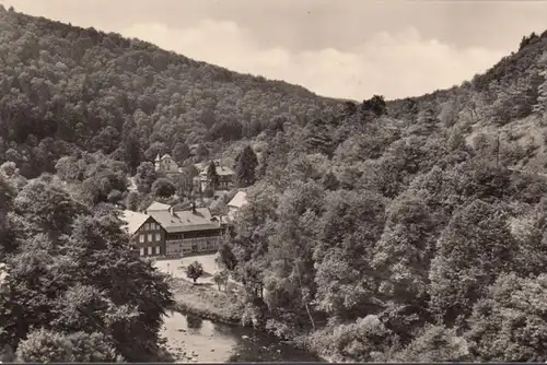 Treseburg, FDGB Heim Wildstein, gelaufen 1967