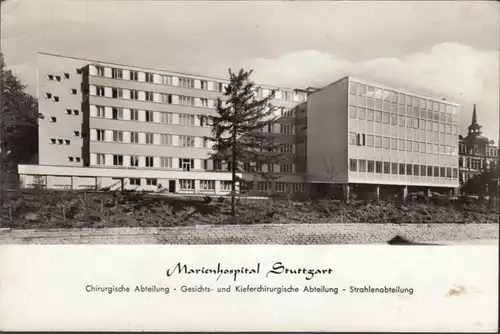 Stuttgart, Marienhospital, gelaufen
