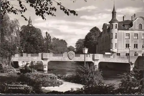 Fürstenfeldbruck, Pont d'Amper, couru en 1958