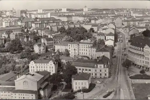 Plauen, vue sur la gare, couru