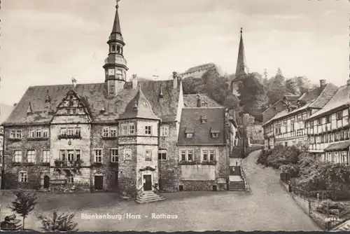 Blankenburg, Rathaus, gelaufen