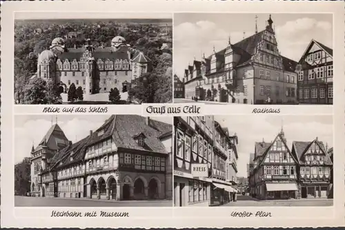 Celle, Museum, Rathaus, Schloß, ungelaufen