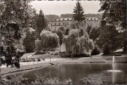 Bad Schwalbach, Kurhotel und Kurpark, gelaufen 1959