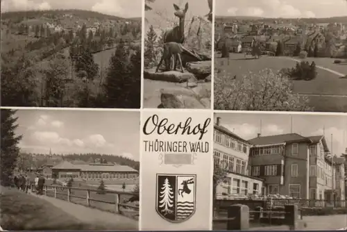 Oberhof, Mehrbild, gelaufen 1957