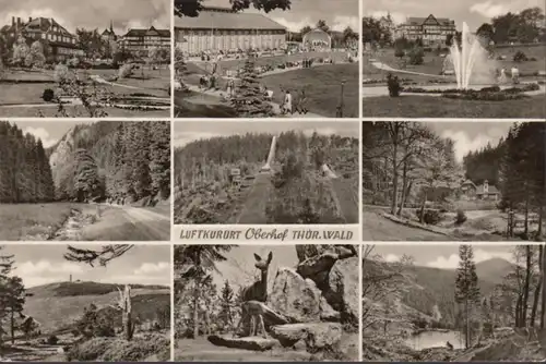 Oberhof, Mehrbild, gelaufen 1957