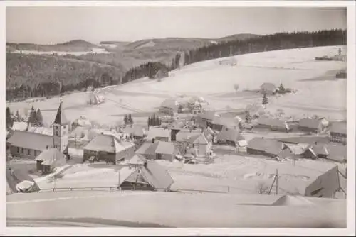 Altglashütten, Auberge, Pension Schwarzwaldhaus, couru 1957