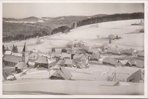 Altglashütten, Gasthaus, Pension Schwarzwaldhaus, gelaufen 1957