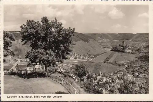 Cochem, regard de la conversion, couru 1952