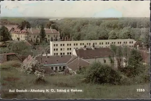 Bad Deutsche-Altenburg, château et Kurhaus, couru