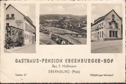 Ebernburg, Gasthaus Ebernburger Hof, gelaufen