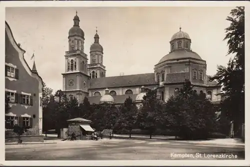 Kempten, Saint-Lorenzkirche, couru en 1939