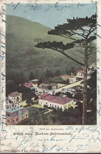 Salutation de la vallée de l'Hélène, vue sur la Vallée de Hélene, couru en 1904