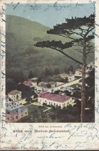 Salutation de la vallée de l'Hélène, vue sur la Vallée de Hélene, couru en 1904