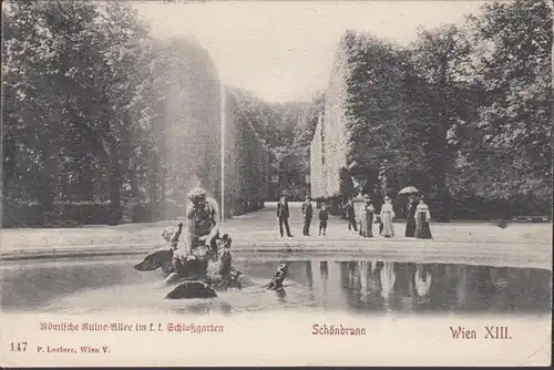 Vienne, Ruine romaine, 1911