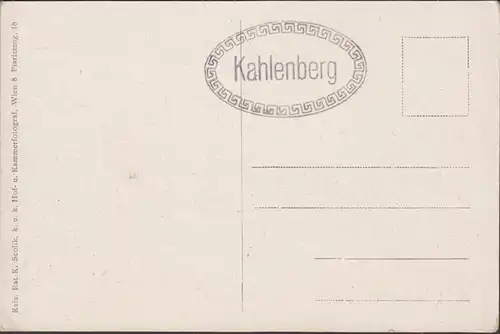 Döbling, Kahlenberg, Multi-image, incurvée