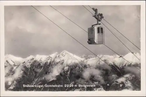 Bad Gastein, Stubbnerkogel Gondolebahn, couru 1955