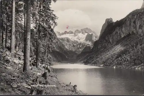 Gosau, Gosausee mit Dachstein, gelaufen 1933