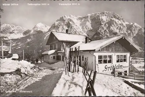 Mittenwald, Gröblalm, ungelaufen