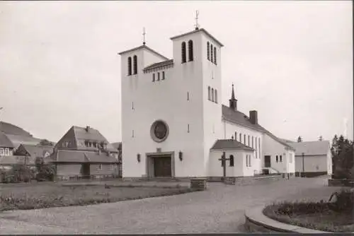 Bad Berleburg, église de la Liefrauen, incurvée