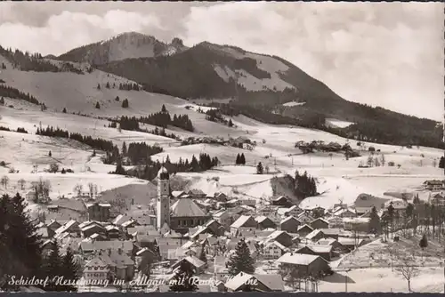 Nesselwang, vue de la ville, couru en 1962