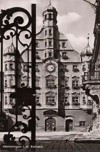 Memmingen, Hôtel de Ville, couru en 1961